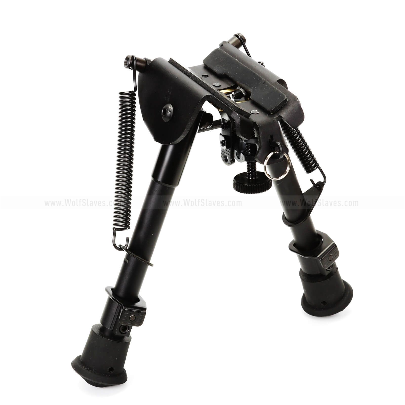 Tactical Rifle Bipod Square Leg Spring Lock HD1806 6'' 9'' QD Picatinny Mount 