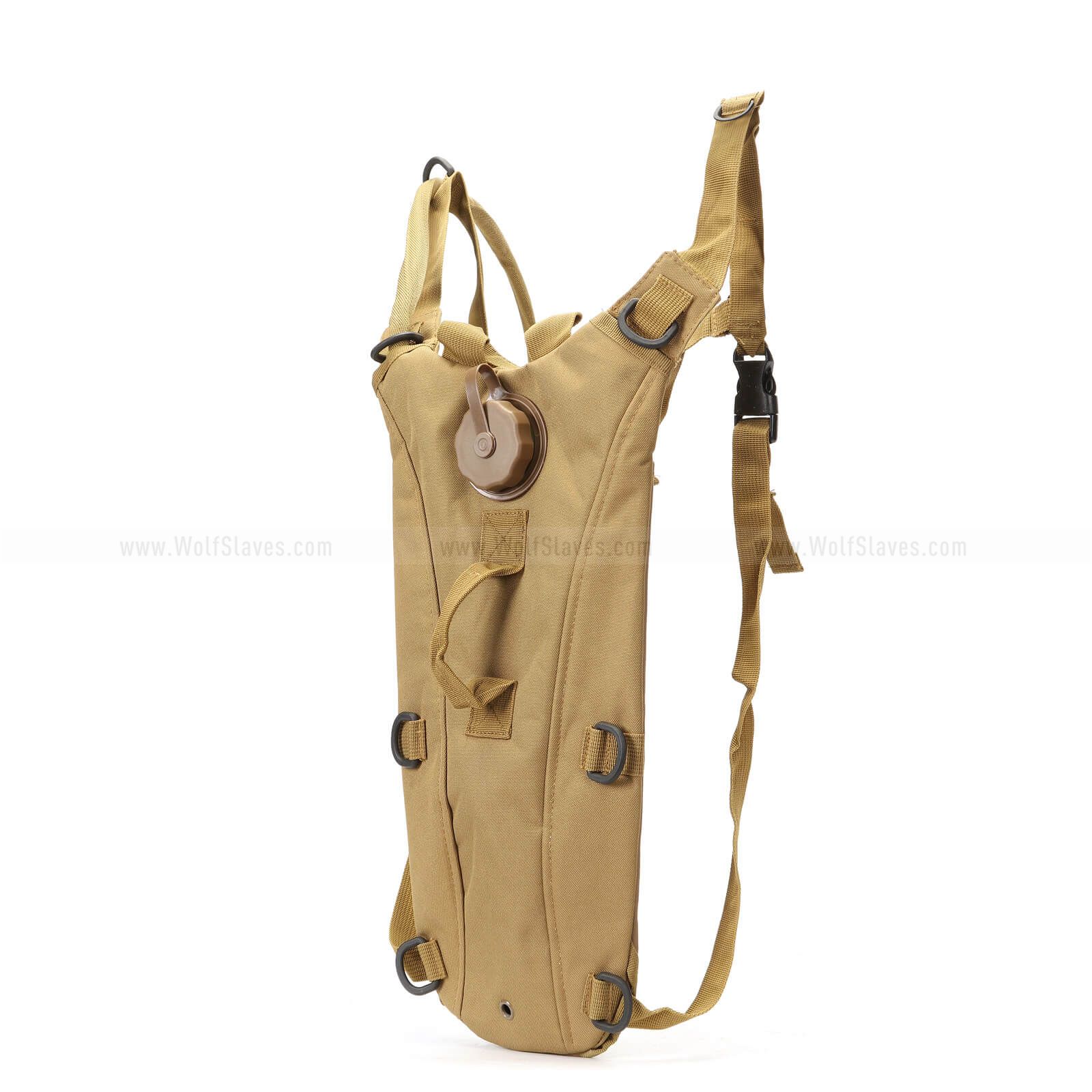 Mcdobexy Adjustable Tactical mollo Hydration Pack with 3L Water Bladder 
