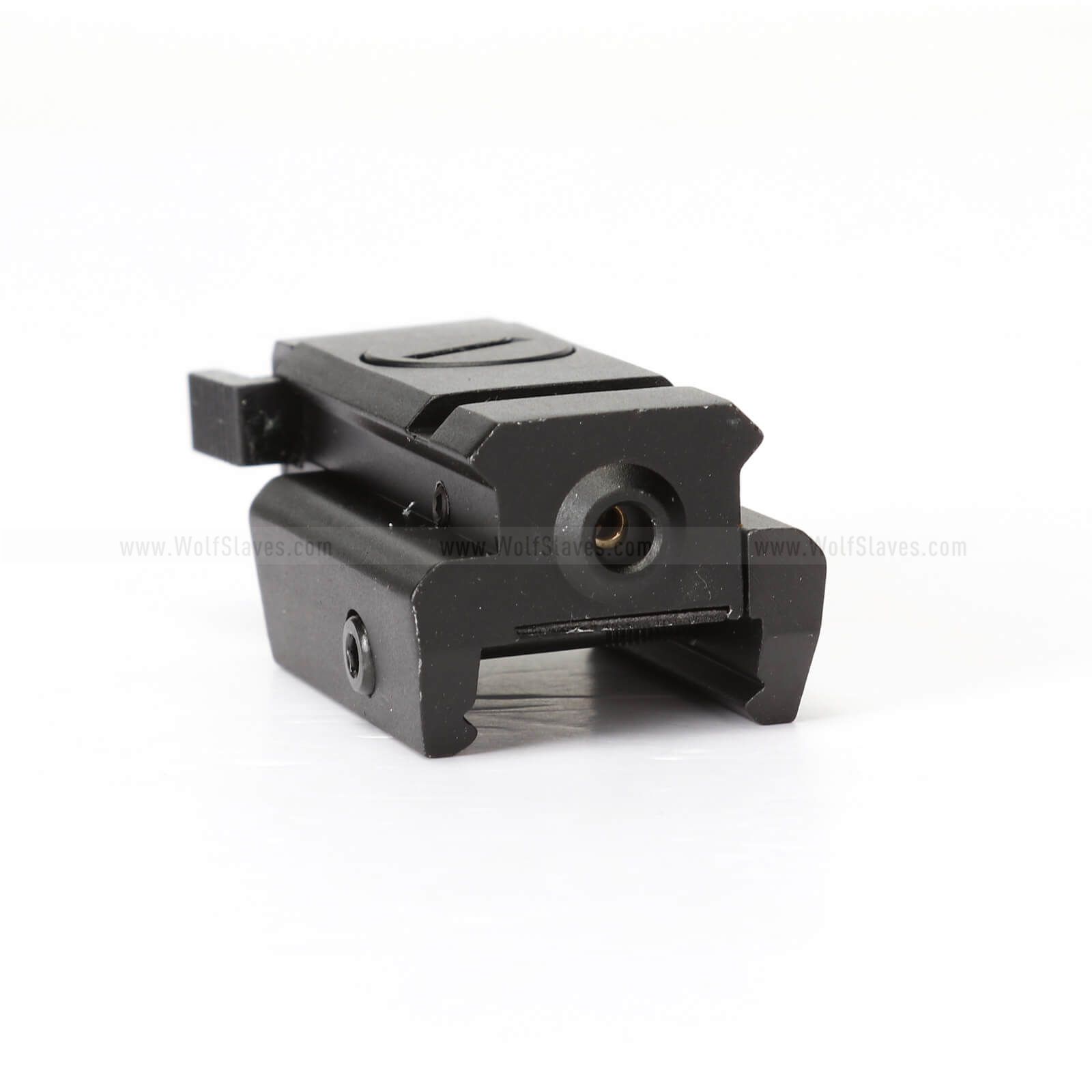 2Pcs Red Dot Laser Sight Low Profile Picatinny Rail Mount 20mm For Rifle Pistol 