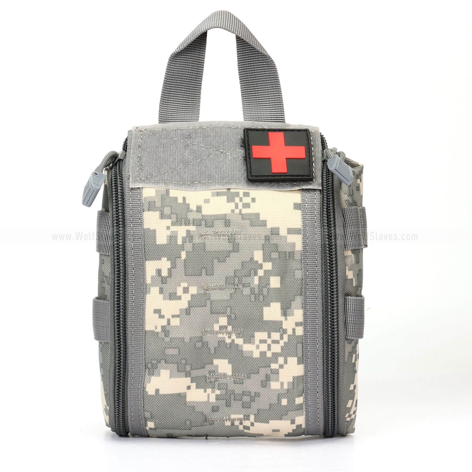 Tactical MOLLE Medical Utility Pouch First Aid Medical Accessory Bag ACU 