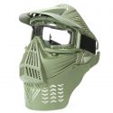 Tactical Full Face Airsoft Goggle Lens Mask With Neck Protect 