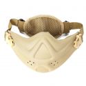 Tactical Light Weight Neoprene Hard Foam Half Face Mask