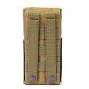 MOLLE Tactical 25 Rounds Shotshell Pouch Holder Compact Foldable Shotgun Reload Ammo Mag Bag Quick Access Shotgun Shell Carrier