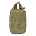 Molle Tactical Medical First Aid EDC Pouch Pocket Organizer Bag EMT With Belt Loop