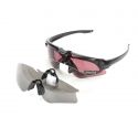 Tactical 2in1 Goggle & Sunglasses Incloud PRIZM Lenses |Sporting Shooting Glasses  3Lens Fit For 2 Style Frame