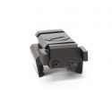 Tactical Low Profile Pistol Red Laser Sight Picatinny 20mm Rail Mount