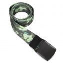 Tactical Nylon Canvas Breathable Waist Belt With Plastic Buckle