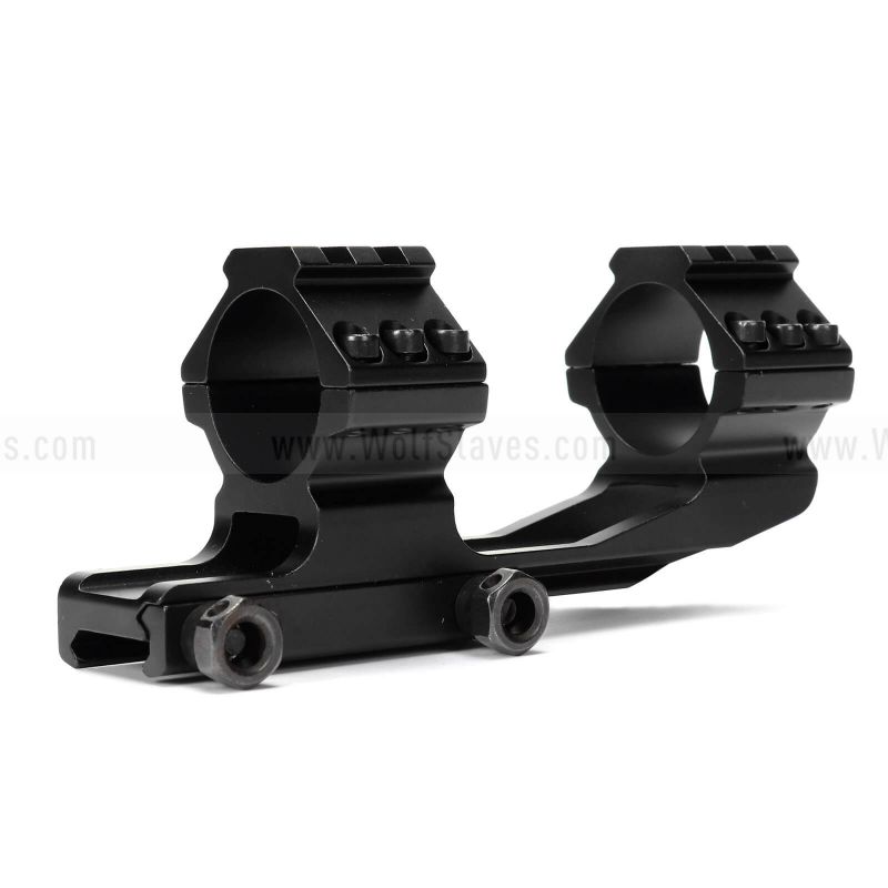 Tactical Weaver 25.4mm/1" Cantilever Scope Dual Rings Mount Picatinny Rail 