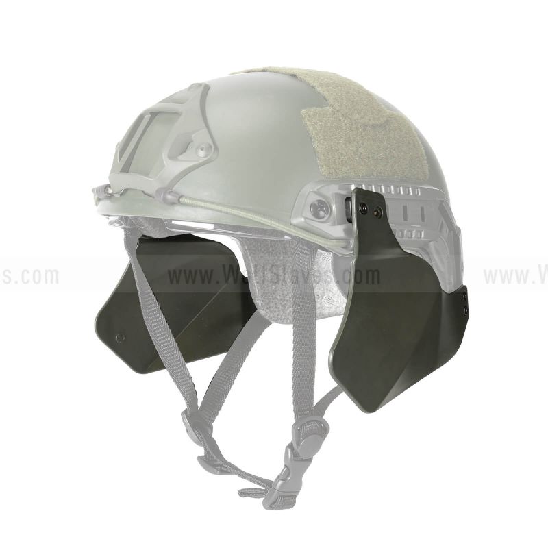 Fast Helmet Guide Rail ARC Helmet Accessory Side Rail Set with Mounting Kit 