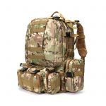 Large Tactical Outdoor Trekking Rucksacks Military Bag for Hiking Outdoor Camouflage Multi-function Combination Backpack