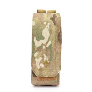Airsoft Molle Single Ak Magazine Pouch with Hook & Loop Flip