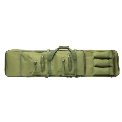 120cm Tactical Dual Rifle Carrying Gun Bag w Mag Pouches