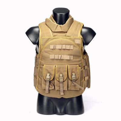 Military Vest Four In One Tactical Vest Top Quality Nylon Airsoft Paintball Combat Assault Protective Vest
