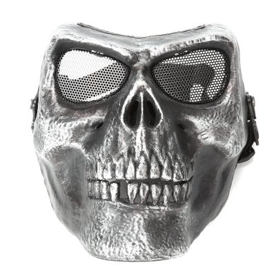 Tactical Airsoft Skull Skeleton Full Face Protector Mask M02 High Quality Version