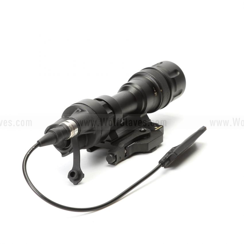 Tactical M952V LED Flashlight  Tactical Light With QD Rail Mounted 